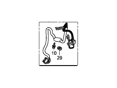 Honda 76206-TK8-A32 Harness Set, R. (R.C.)(Side Turn)(Heated)