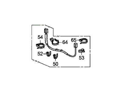 Honda 39114-TK8-A01 Cord Assy., Usb