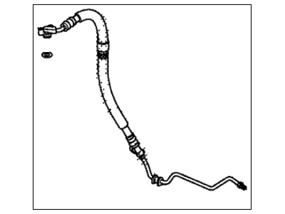 Honda 53713-TK8-A01 Hose, Power Steering Feed