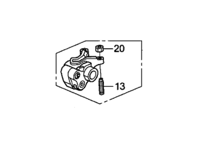 Honda 14620-R71-A01 Arm Assembly, Intake Rocker