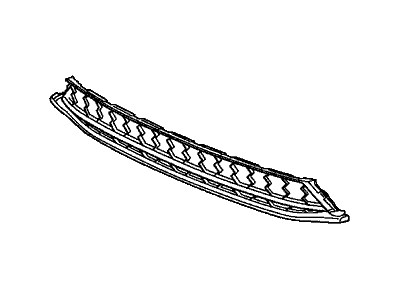 Honda 71102-TK8-A00 Mesh, Front Bumper (Lower)