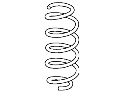 Honda 51401-TK8-A62 Spring, Right Front