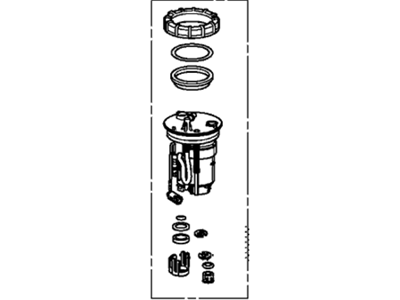 Honda 17048-TK8-A10 Filter Set, Fuel