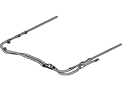 Genuine Honda 70400-TK8-A01 Sunroof Cable Assembly 