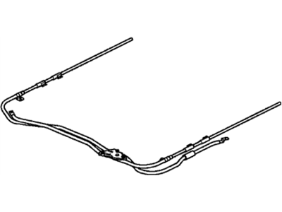 Honda 70400-TK8-A01 Cable Assembly, Sunroof