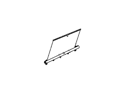 Honda 83730-TK8-A01 Sunshade Assy., R. RR. Door