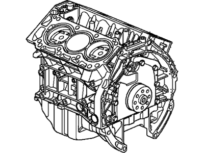 Honda Odyssey Engine Block - 10002-RV0-A01