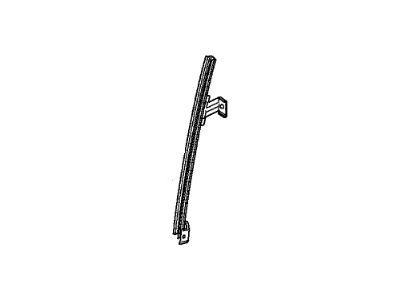 Honda 72271-TK8-A01 Sash, L. FR. Door Center (Lower)