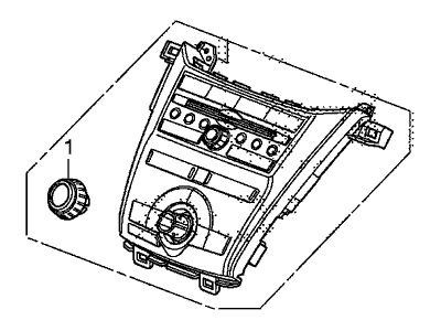 Honda 39100-TK8-C12RM Tuner (AM/FM/1CD)