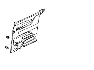 2017 Honda Odyssey Door Trim Panel - 83701-TK8-A05ZA