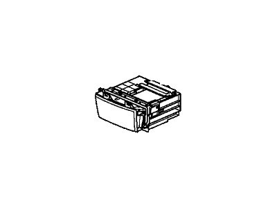 Honda 77230-TK8-A01ZB Tray Assy., Center *NH767L* (TRUFFLE)