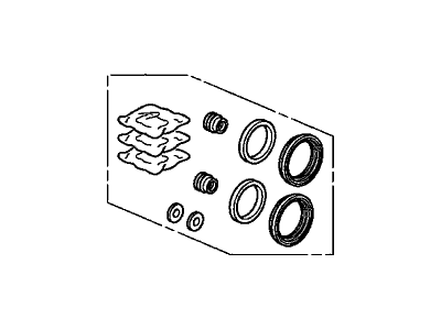 2021 Honda Passport Brake Caliper - 01463-TK8-A01