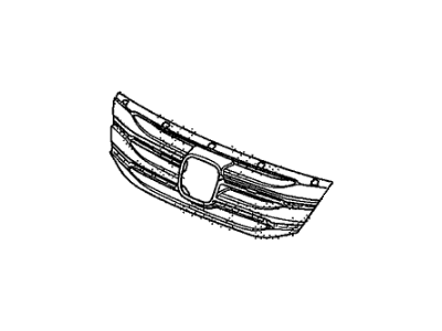 Honda 75102-TK8-A01 Molding, FR. Grille Surround