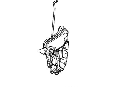 Honda Odyssey Door Latch Assembly - 72110-TK8-A02