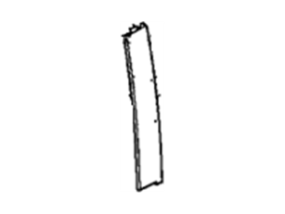 Honda 72470-TK8-A00 Garnish Assy., L. FR. Door Sash