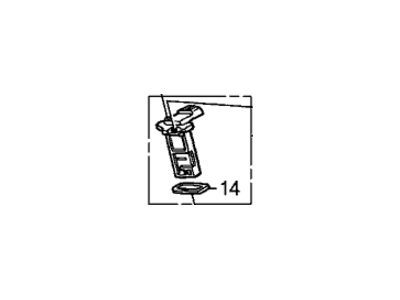 Honda 37980-RNA-A01 Meter Assembly, Air Flow