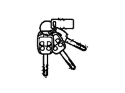 Honda Odyssey Ignition Lock Cylinder - 06350-TK8-A11