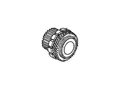 Honda 23430-RWE-000 Gear, Secondary Shaft Second