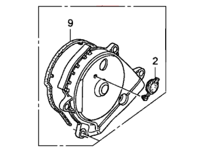 Honda 11830-5G0-A00 Cover Assembly, T/B Up