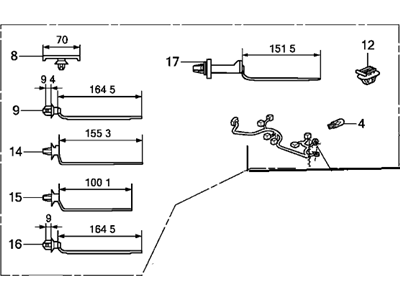 Honda 32118-TK8-A20