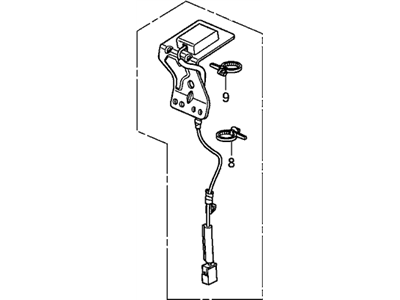 Honda 39835-TK8-A11 Antenna Assembly, Gps