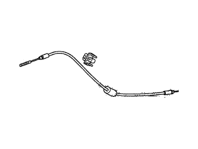 Honda 72173-TK8-A01 Cable, Left Front Door Lock