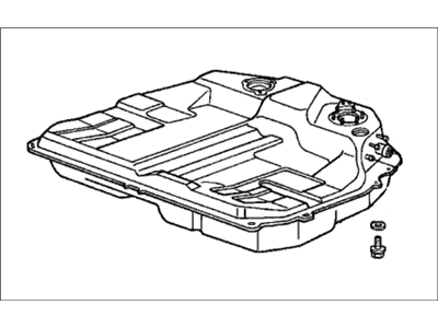 1989 Honda Accord Fuel Tank - 17500-SE0-A05