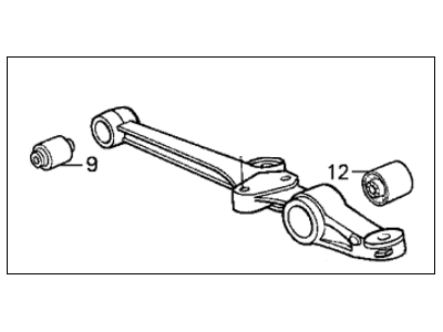 1986 Honda Accord Control Arm - 51355-SE0-010