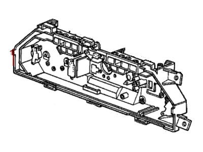 Honda 78110-SE3-A05 Case, Meter (Northland Silver)