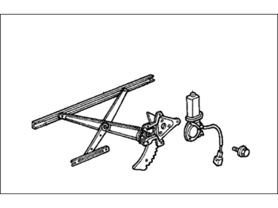 1986 Honda Accord Window Regulator - 72210-SE0-Y01