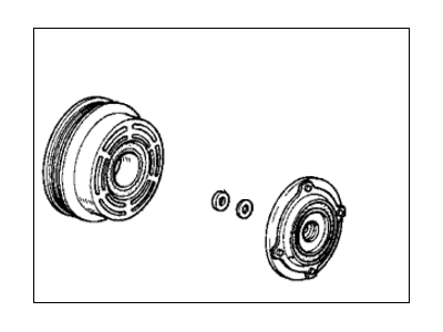 Honda 38900-PH1-003 Clutch Set, Magnetic (10P15E) (Denso)