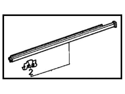 1987 Honda Accord Door Moldings - 72450-SE3-A01