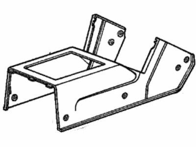 1987 Honda Accord Center Console Base - 83411-SE3-941ZB