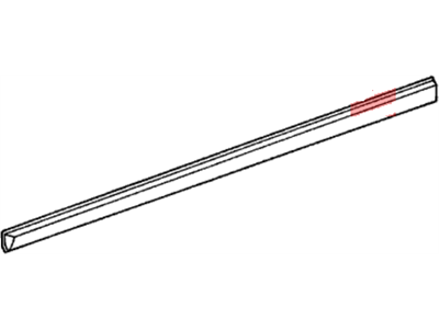 1989 Honda Accord Door Moldings - 75322-SE0-A02