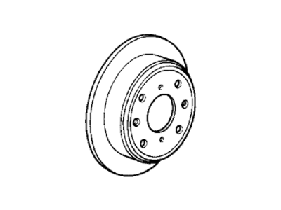 1988 Honda Prelude Brake Disc - 42510-SE0-010