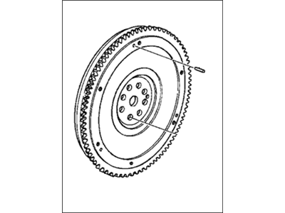 1987 Honda Prelude Flywheel - 22100-PH4-710