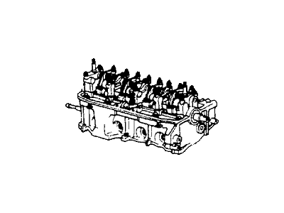 1989 Honda Accord Cylinder Head - 10003-PJ0-661