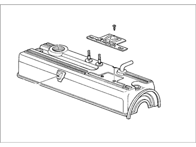 1989 Honda Accord Valve Cover - 12300-PH2-010