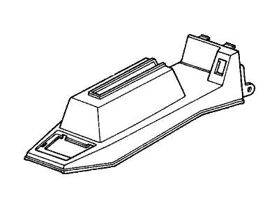 1987 Honda Accord Consoles - 83440-SE3-A12ZC