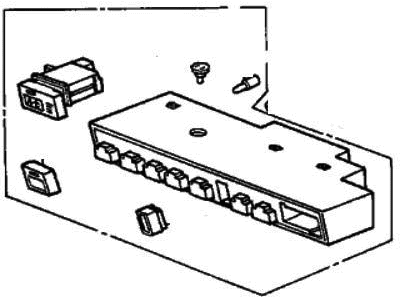 1987 Honda Accord Blower Control Switches - 79610-SE0-A02