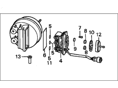 Honda 36520-PH4-A13 Actuator Assembly