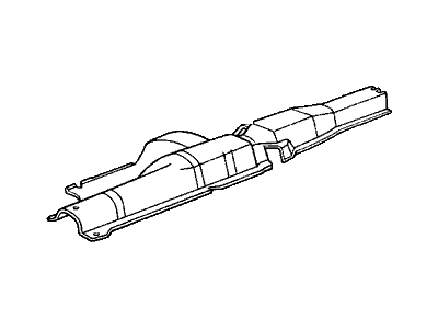 1989 Honda Accord Exhaust Heat Shield - 74601-SE0-010