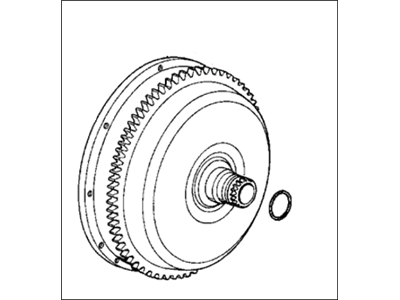 1989 Honda Accord Torque Converter - 26000-PF4-701