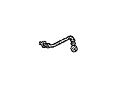 Honda 46431-SE5-A01 Hose B, Rear Brake (Nichirin)