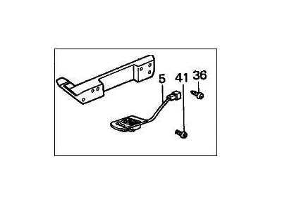 Honda 83591-SE0-A30ZC Armrest, Left Front Door (Palmy Red)