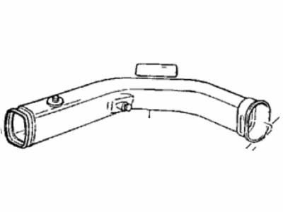 1987 Honda Prelude Air Intake Coupling - 17242-PJ6-660