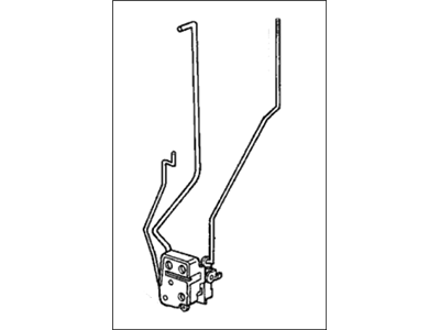 1987 Honda Accord Door Latch Assembly - 72150-SE3-A02