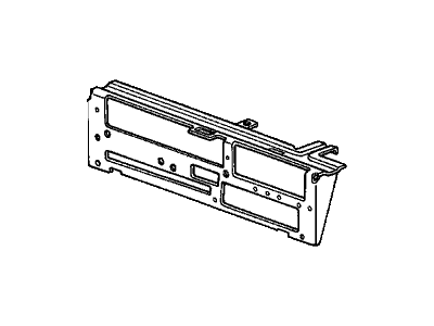 Honda 79509-SE0-900 Panel, Heater Control