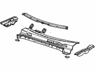 1986 Honda Accord Dash Panels - 61100-SE0-A00ZZ