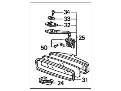 Honda 76430-SE0-003ZA